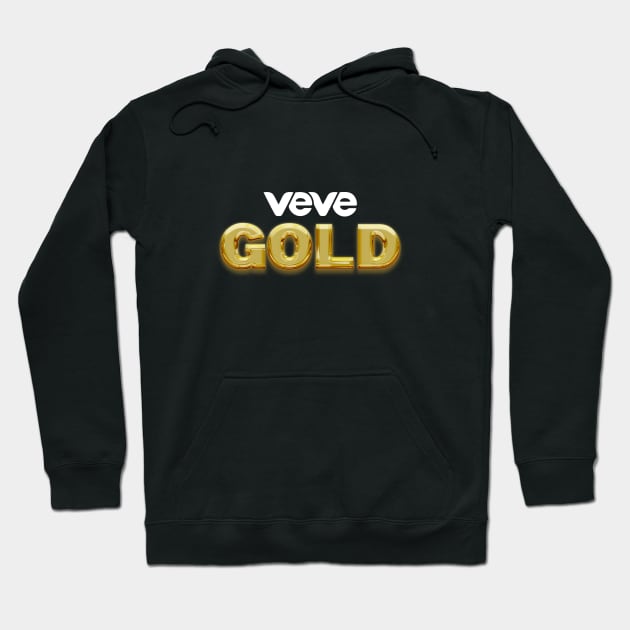 VeVe Gold Collectibles - VeVe NFT App Hoodie by info@dopositive.co.uk